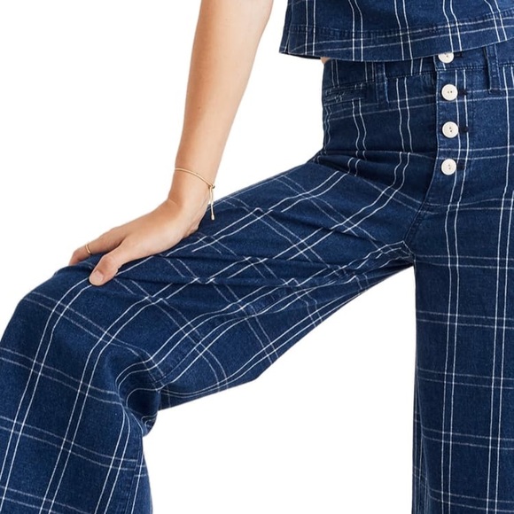 Madewell Denim - NWOT Madewell Emmett Wide Leg Crop
